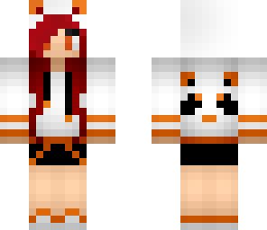 orange panda girl