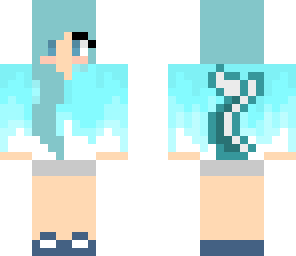 edited vaporeon girl