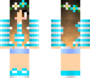 blue tumblr girl