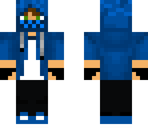 johnythegamer blue cool guy skin