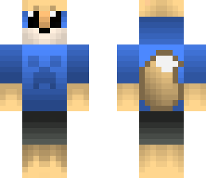 blue hoodie