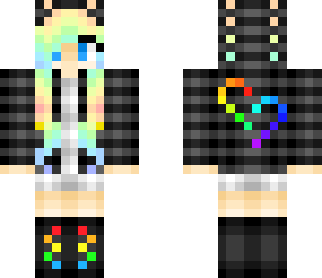 rainbow girl
