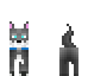 A Cute Husky | Minecraft Skin