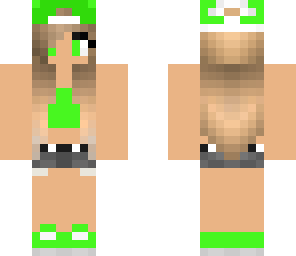green girl