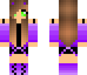 purple girl
