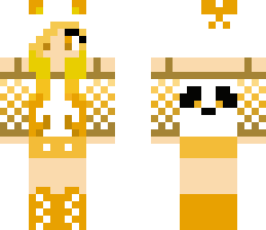 yellow panda girl