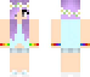 medium pastel hair