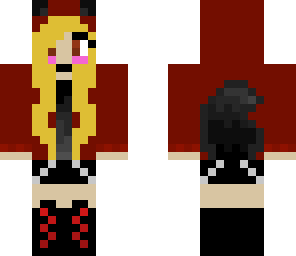 red wolf girl