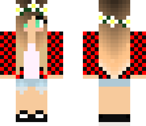 plaid flower girl