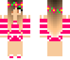 pink fower child