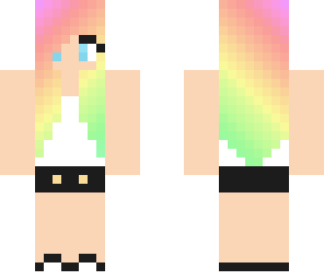 rainbow girl