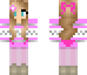 i love pink winter girl