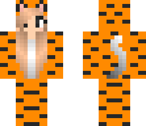 tiger onesie girl
