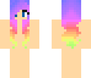 rainbow hair base