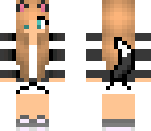 black cat girl