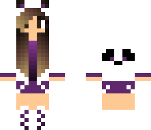 purple cat girl updated