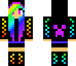 the illusive female creeper rainbow