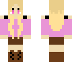 pink sweater girl