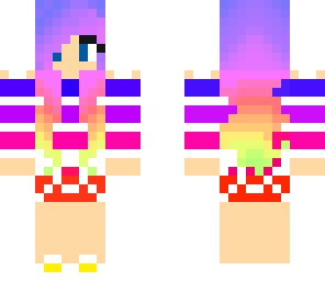 rainbow girl