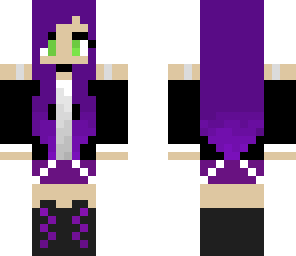purple girl