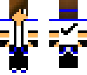 blue nike boy