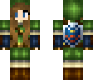 brown hair link girl