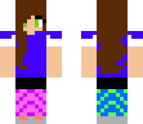 volleyball girl with striped socks