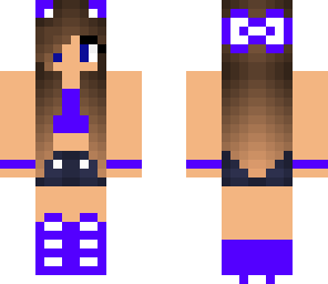 blue cute girl