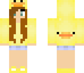 edited duck girl