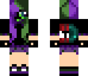 creeper and ender transforming