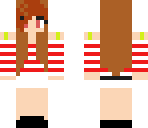 pretty red girl
