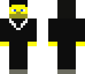 black suit