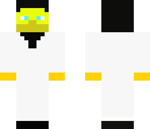 white suit