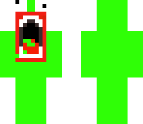 big mouth green derp