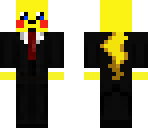 pikachu in a suit 3