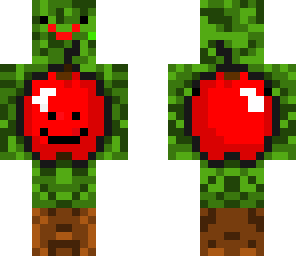 happy apple man