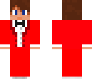 red tux