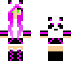 pink panda teen girl