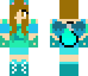 my new izzy_luna_wolfcub skin