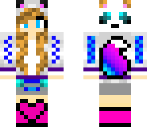panda teen girl