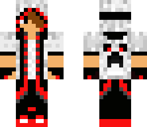 red hoodie