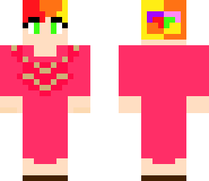pink chinese dress