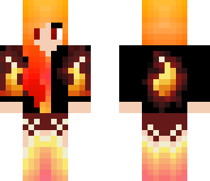 flame girl