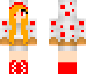 red cake girl