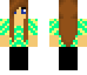 diagonal stripes girl