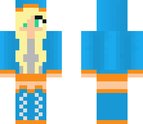 blue hoodie