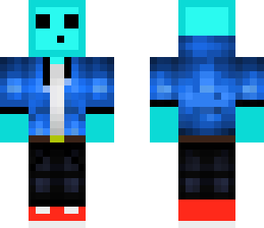 blue slime - jacket'n'sneekers