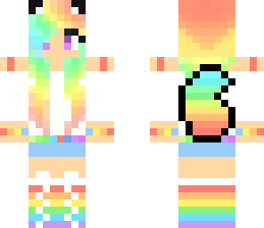 pastel rainbow