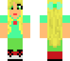 blond girl
