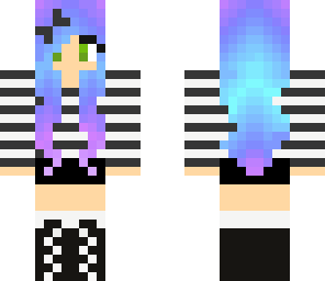 galaxy hair goth